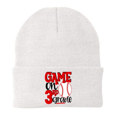 3rd Grade Baseball Player Boy 1st Day Of School Beanie