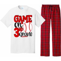 3rd Grade Baseball Player Boy 1st Day Of School Pajama Set