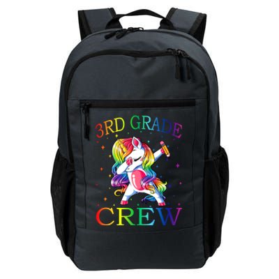 3Rd Grade Crew Unicorn Dabbing Gift Daily Commute Backpack