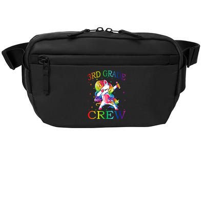 3Rd Grade Crew Unicorn Dabbing Gift Crossbody Pack