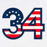 34 Guilty Counts Trial Judge Usa Flag Garment-Dyed Sweatshirt