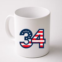 34 Guilty Counts Trial Judge Usa Flag Mug