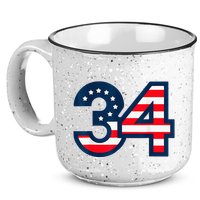 34 Guilty Counts Trial Judge Usa Flag 15oz Campfire Ceramic Mug