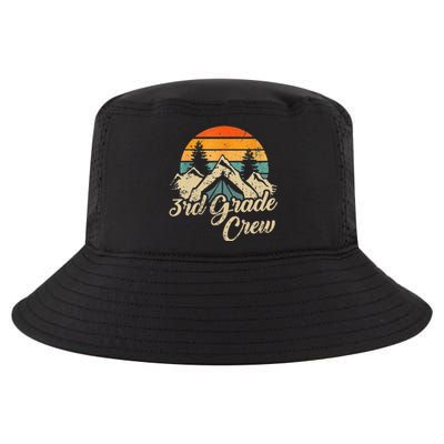 3rd Grade Crew back to school after camping trip love camp Cool Comfort Performance Bucket Hat