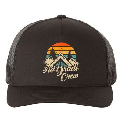 3rd Grade Crew back to school after camping trip love camp Yupoong Adult 5-Panel Trucker Hat