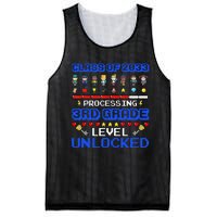 3rd Grade First Day Of School Class Of 2033 Video Games Mesh Reversible Basketball Jersey Tank