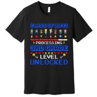 3rd Grade First Day Of School Class Of 2033 Video Games Premium T-Shirt