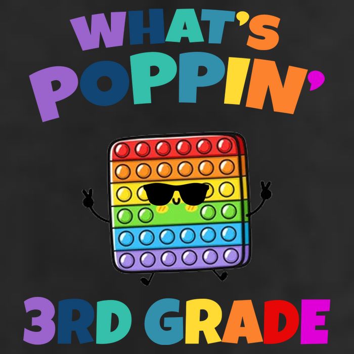 3rd Grade First Day Of School Pop It Cool Comfort Performance Bucket Hat