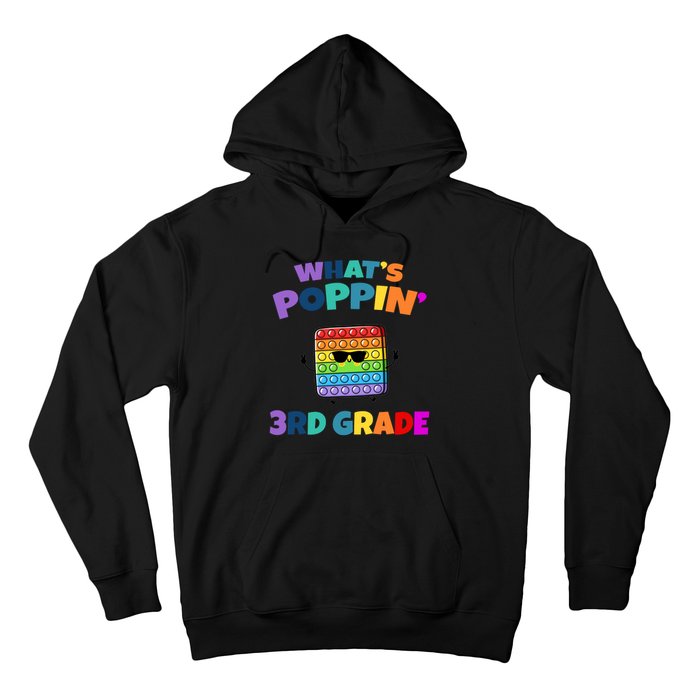 3rd Grade First Day Of School Pop It Hoodie