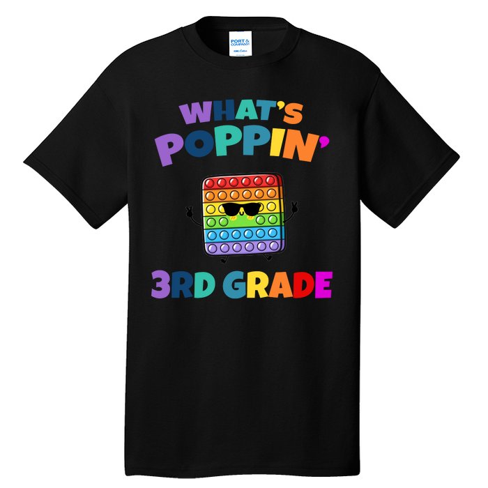 3rd Grade First Day Of School Pop It Tall T-Shirt