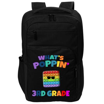 3rd Grade First Day Of School Pop It Impact Tech Backpack