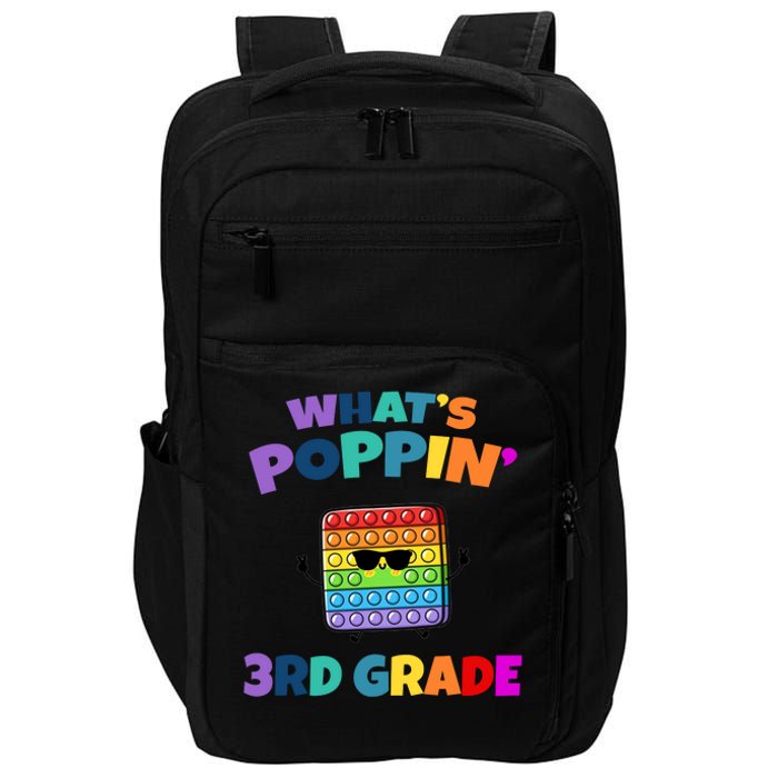 3rd Grade First Day Of School Pop It Impact Tech Backpack