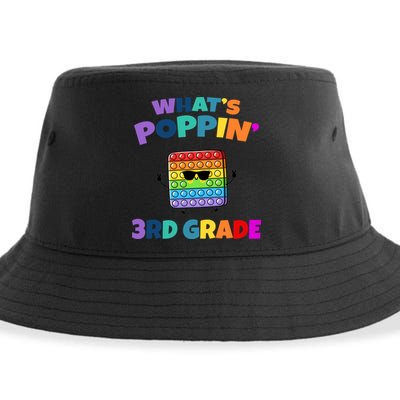 3rd Grade First Day Of School Pop It Sustainable Bucket Hat