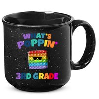 3rd Grade First Day Of School Pop It 15oz Campfire Ceramic Mug