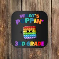 3rd Grade First Day Of School Pop It Coaster