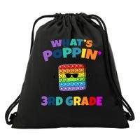 3rd Grade First Day Of School Pop It Drawstring Bag