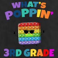 3rd Grade First Day Of School Pop It Golf Towel