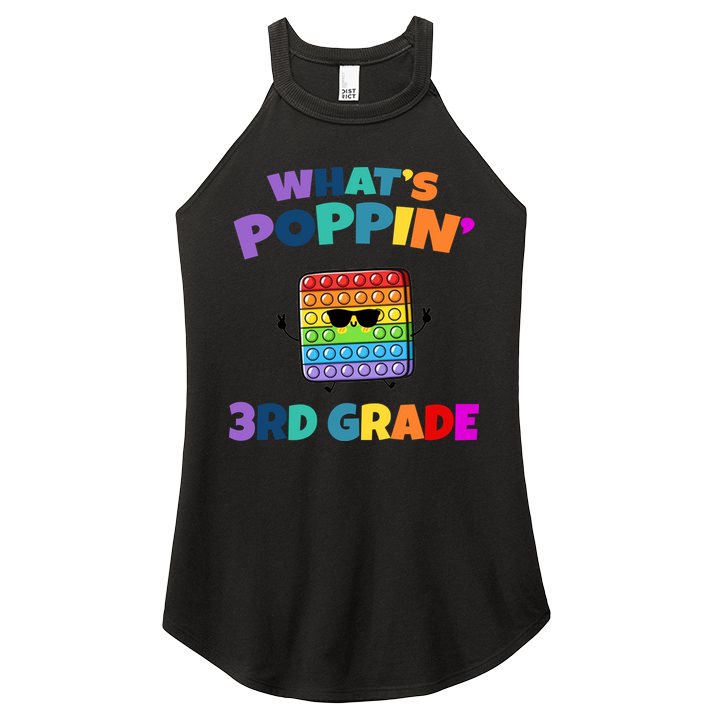 3rd Grade First Day Of School Pop It Women's Perfect Tri Rocker Tank