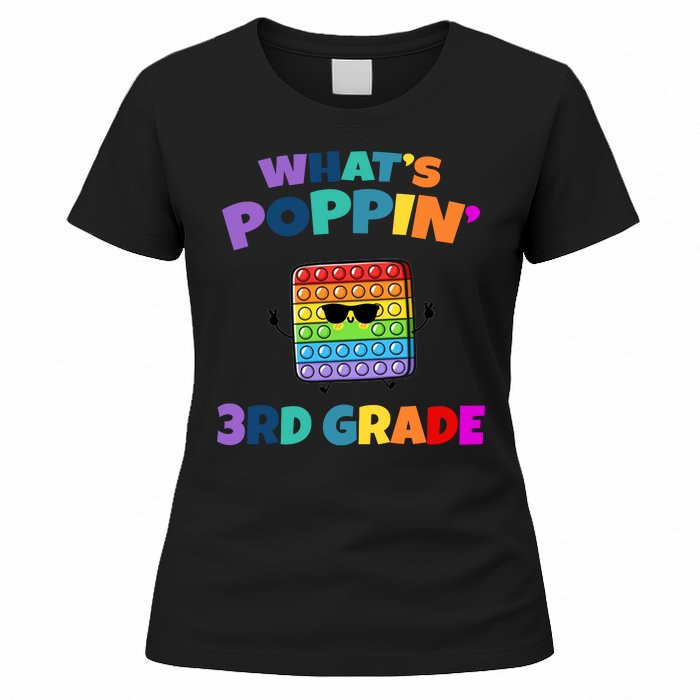 3rd Grade First Day Of School Pop It Women's T-Shirt