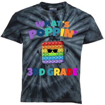 3rd Grade First Day Of School Pop It Kids Tie-Dye T-Shirt