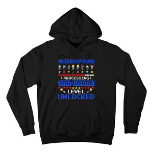 3rd Grade First Day Of School Class Of 2033 Video Games Hoodie