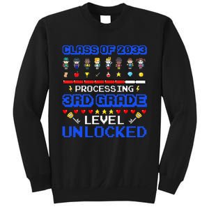 3rd Grade First Day Of School Class Of 2033 Video Games Sweatshirt