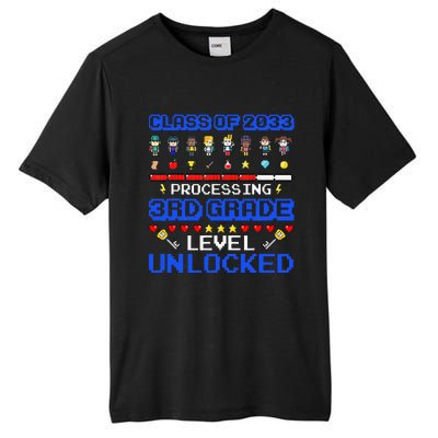 3rd Grade First Day Of School Class Of 2033 Video Games Tall Fusion ChromaSoft Performance T-Shirt