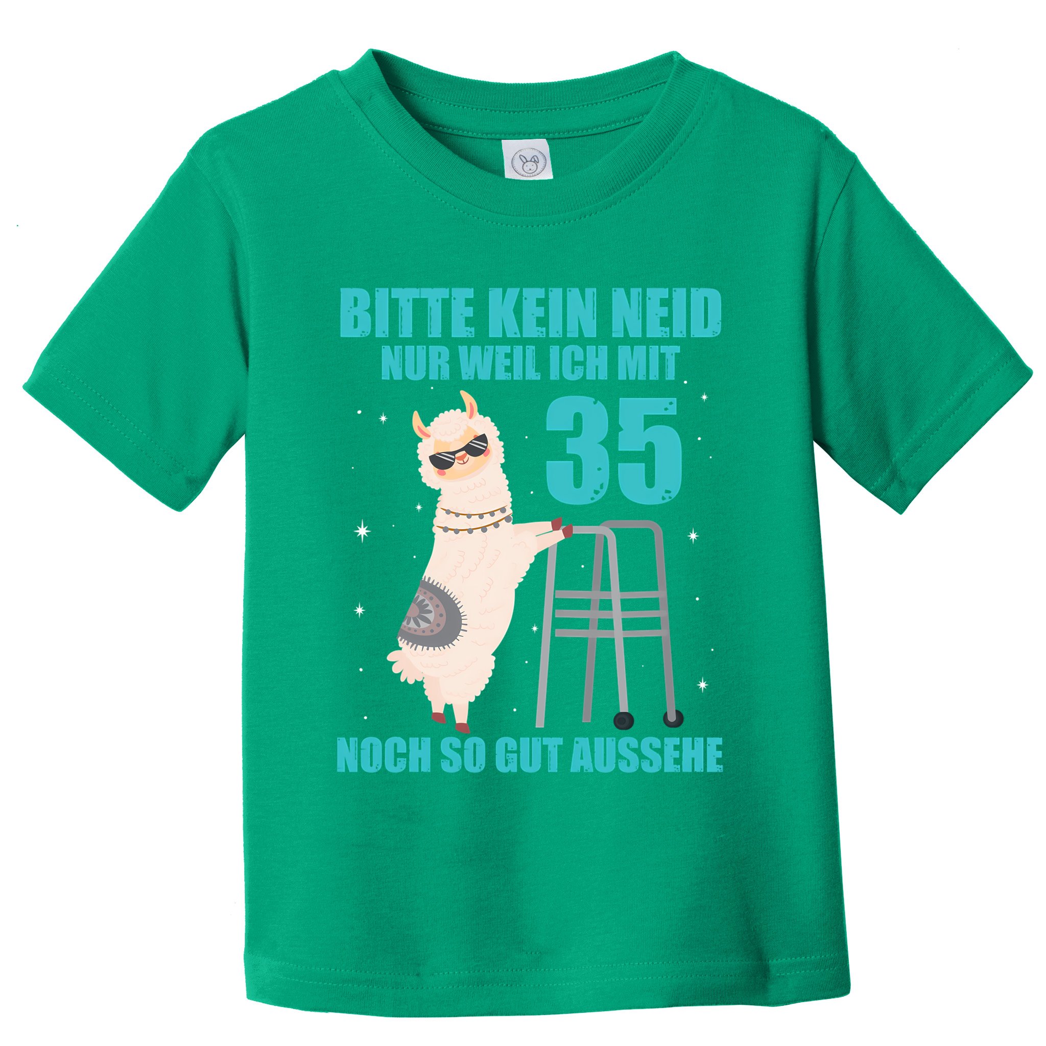 35. Geburtstag Geschenk Lama Alpaka Bitte Kein Neid 35 Jahre Toddler T-Shirt
