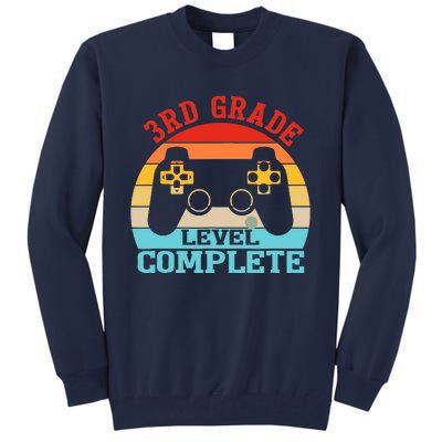 3rd Grade Level Complete Last Day Of School Graduation Tall Sweatshirt