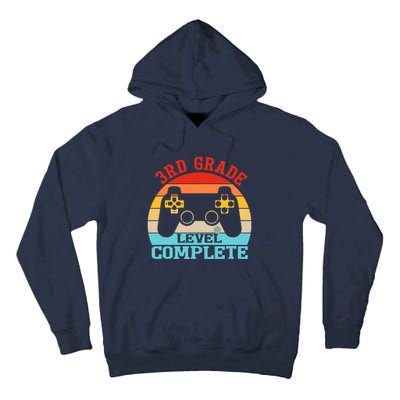 3rd Grade Level Complete Last Day Of School Graduation Tall Hoodie