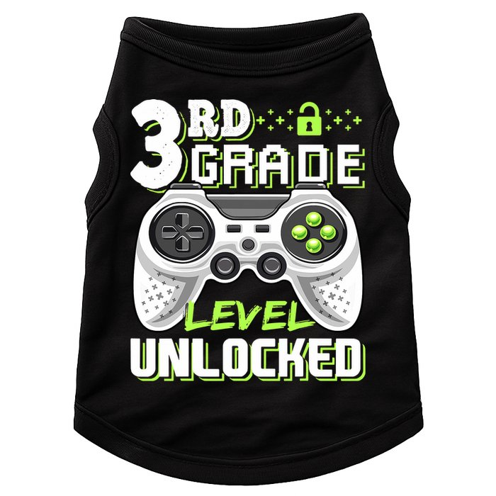 3rd Grade Level Unlocked For Back To School Doggie Tank