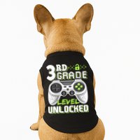3rd Grade Level Unlocked For Back To School Doggie Tank