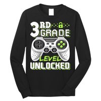 3rd Grade Level Unlocked For Back To School Long Sleeve Shirt