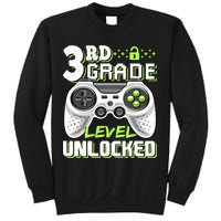 3rd Grade Level Unlocked For Back To School Sweatshirt