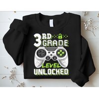 3rd Grade Level Unlocked For Back To School Sweatshirt