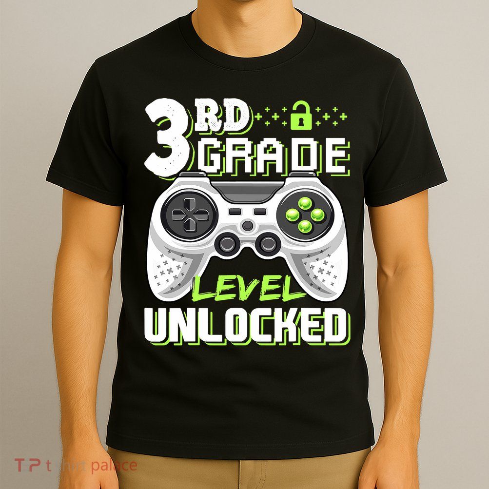 3rd Grade Level Unlocked For Back To School T-Shirt