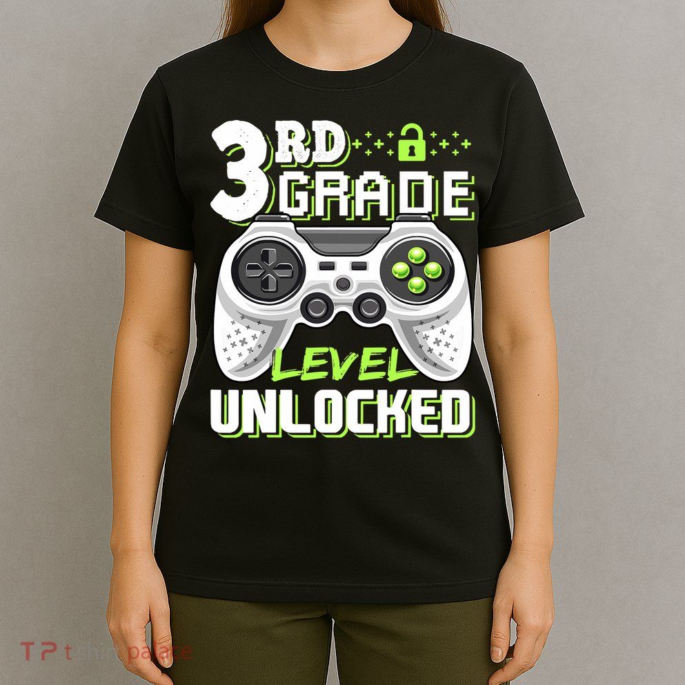 3rd Grade Level Unlocked For Back To School T-Shirt