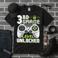 3rd Grade Level Unlocked For Back To School Tall T-Shirt
