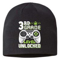 3rd Grade Level Unlocked For Back To School Sustainable Beanie