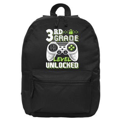 3rd Grade Level Unlocked For Back To School 16 in Basic Backpack