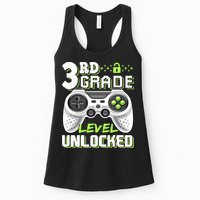 3rd Grade Level Unlocked For Back To School Womens Tank Top