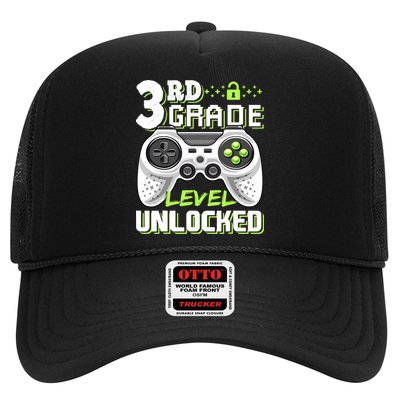 3rd Grade Level Unlocked For Back To School Trucker Hat