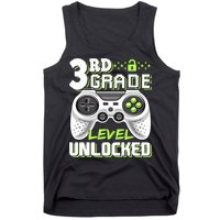 3rd Grade Level Unlocked For Back To School Tank Top