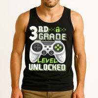 3rd Grade Level Unlocked For Back To School Tank Top