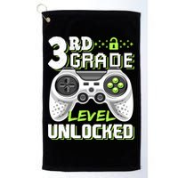 3rd Grade Level Unlocked For Back To School Golf Towel