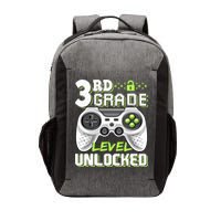 3rd Grade Level Unlocked For Back To School Vector Backpack
