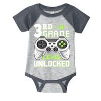 3rd Grade Level Unlocked For Back To School Infant Baby Jersey Bodysuit