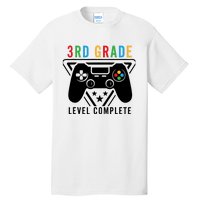 3rd Grade Level Complete Gamer Boy Graduation Gifts Tall T-Shirt