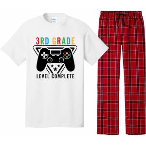 3rd Grade Level Complete Gamer Boy Graduation Gifts Pajama Set