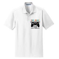 3rd Grade Level Complete Gamer Boy Graduation Gifts Dry Zone Grid Polo